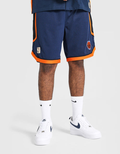 กางเกงขาสั้นผู้ชาย New York Knicks Mesh