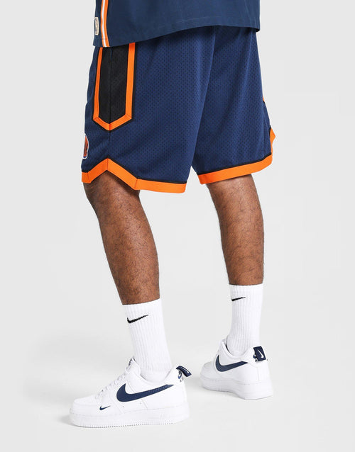 กางเกงขาสั้นผู้ชาย New York Knicks Mesh