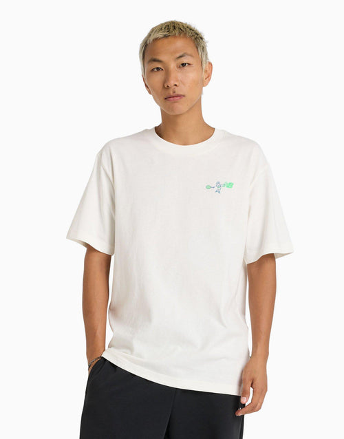 เสื้อยืดผู้ชาย Athlethic Relaxed Tennis Cartoon