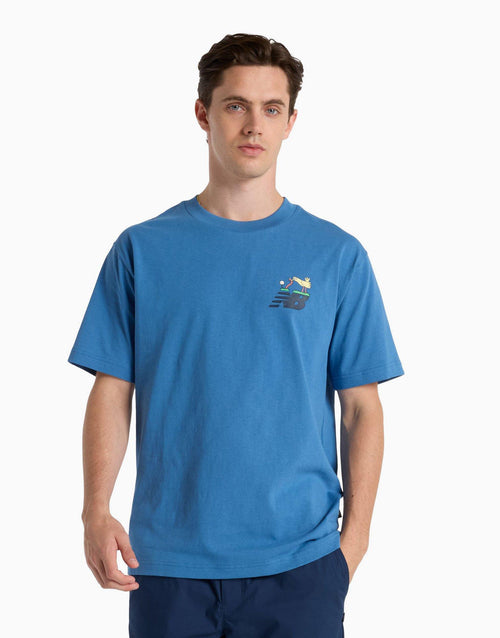 เสื้อยืดผู้ชาย Athlethic Relaxed Golf Cartoon