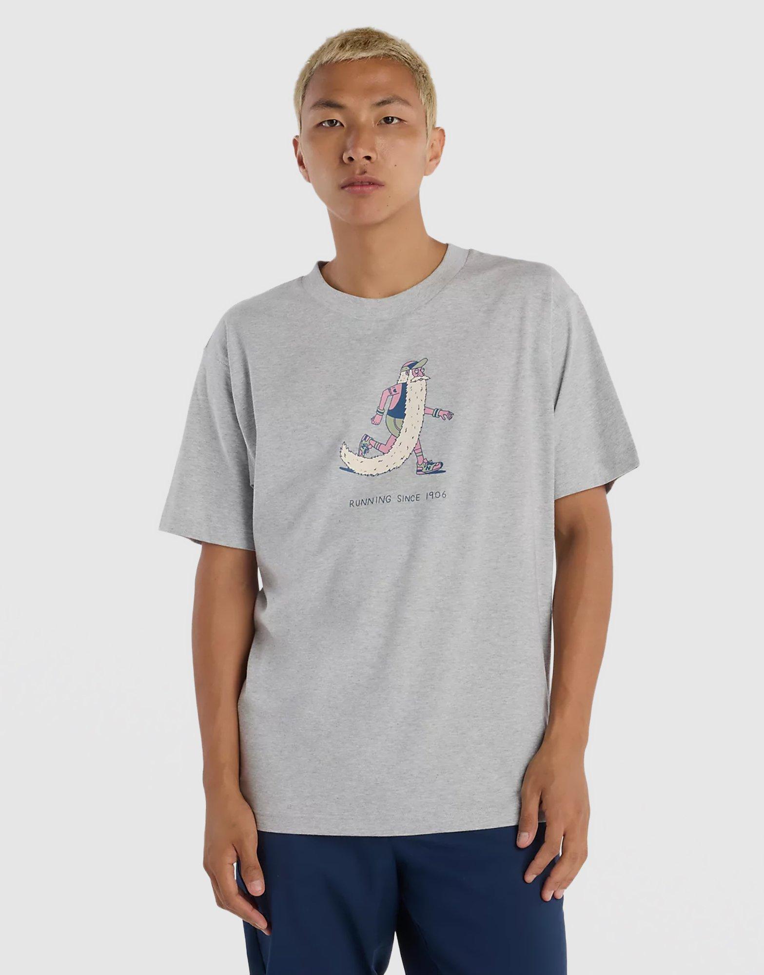 เสื้อยืดผู้ชาย Bearded Runner