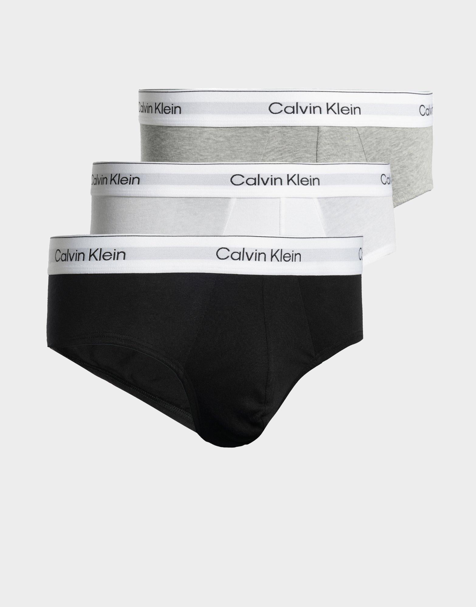 กางเกงชั้นในผู้ชาย Icon Cotton Stretch Hip Briefs (แพค 3)
