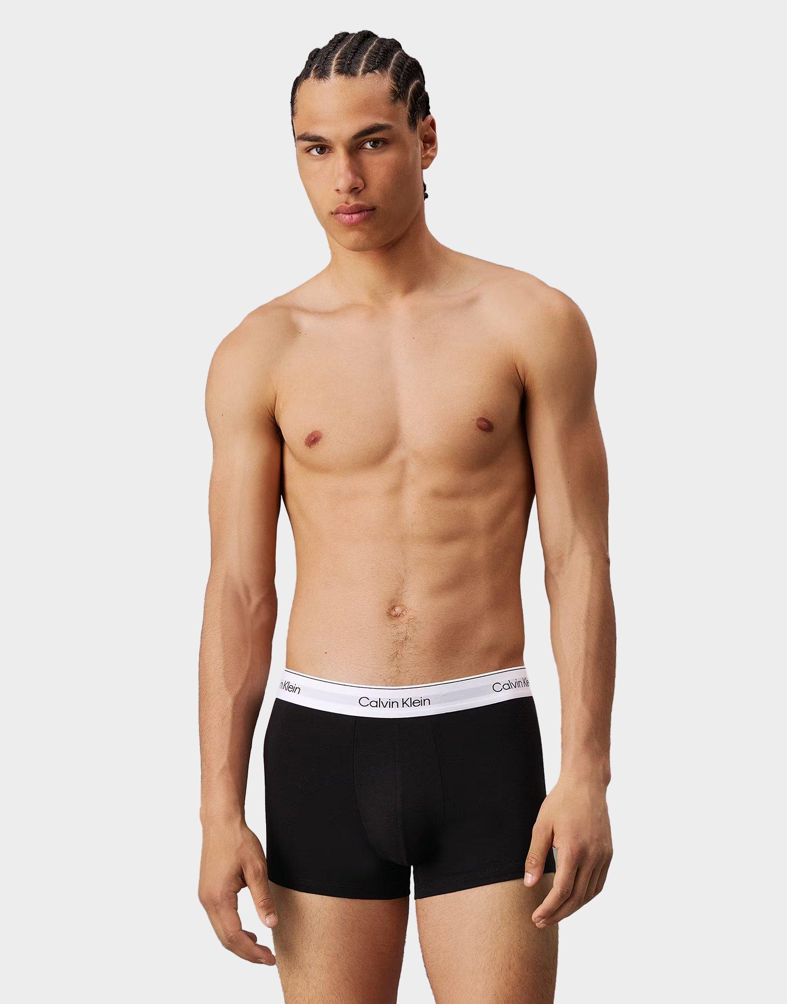 กางเกงชั้นในผู้ชาย Icon Cotton Stretch Trunks (แพค 3)