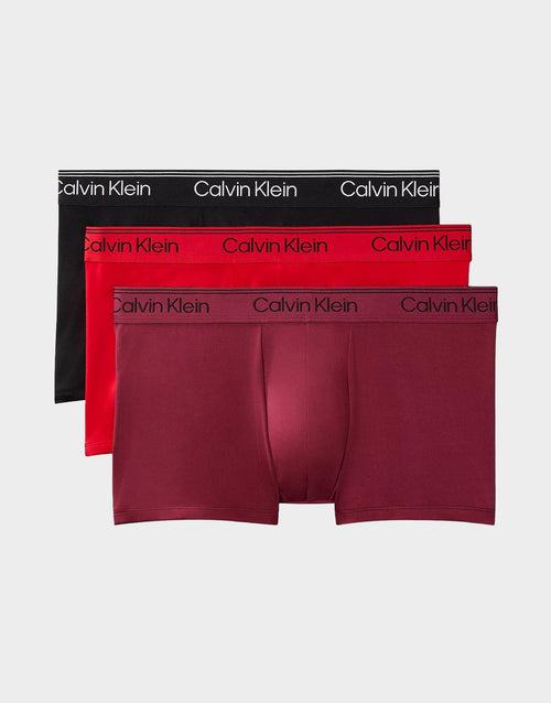 กางเกงชั้นในผู้ชาย Microfiber Stretch Low Rise Trunk (แพค 3)