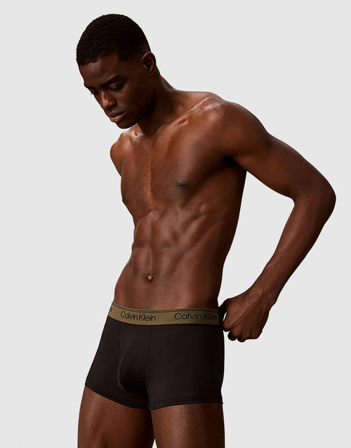 กางเกงชั้นในผู้ชาย Microfiber Stretch Low Rise Trunk (แพค 3)