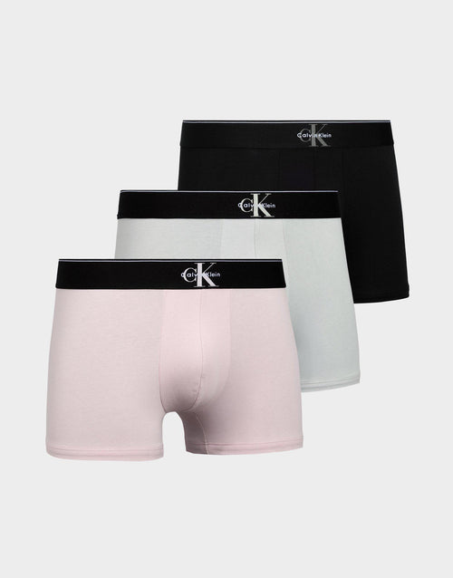 กางเกงชั้นในผู้ชาย Graphic Monogram Cotton Stretch Trunk (แพค 3)