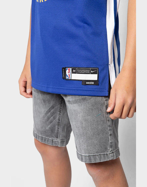 เสื้อกล้ามเด็กโต Youth Icon Swing Jersey Warriors Curry