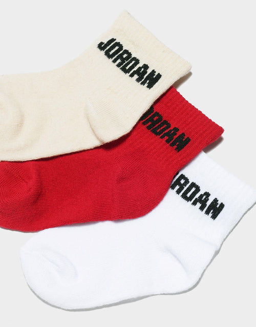 ถุงเท้าเด็กวัยหัดเดิน Everyday Essential (แพค 6)