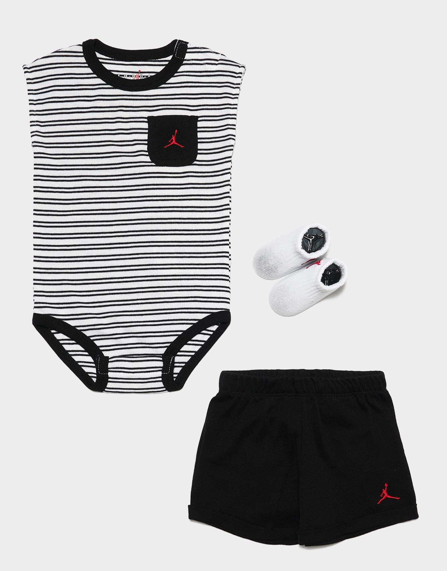 ชุดเซ็ตเด็กวัยหัดเดิน Jumpman Essential Striped