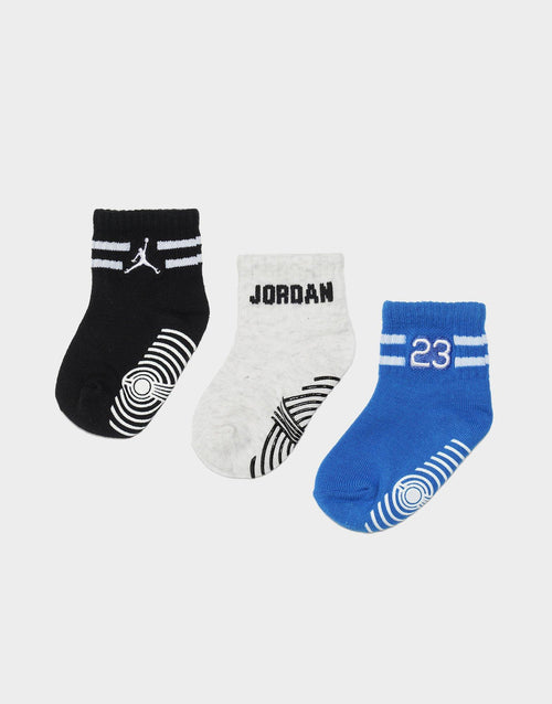 ถุงเท้าเด็กวัยหัดเดิน MJ MVP (แพค 3)