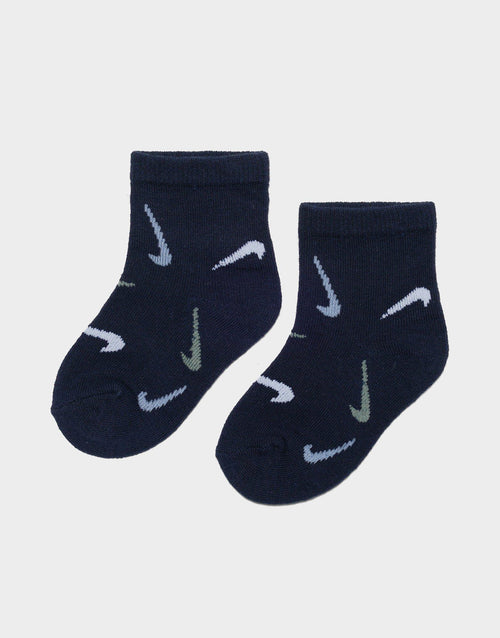 ถุงเท้าเด็กวัยหัดเดิน Swooshfetti (แพค 6)