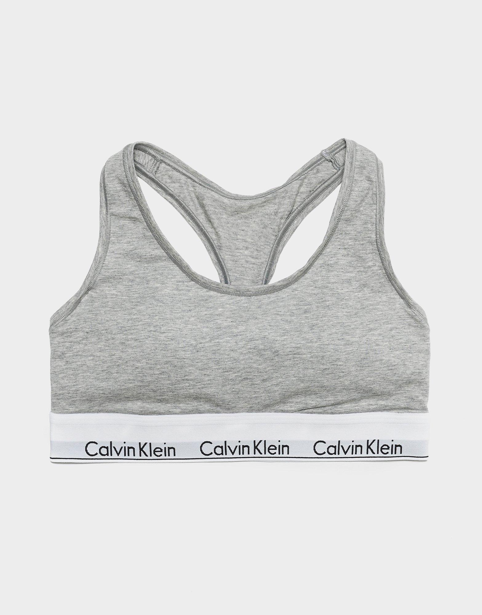 สปอร์ตบราผู้หญิง Icon Cotton Lightly Lined Bralette