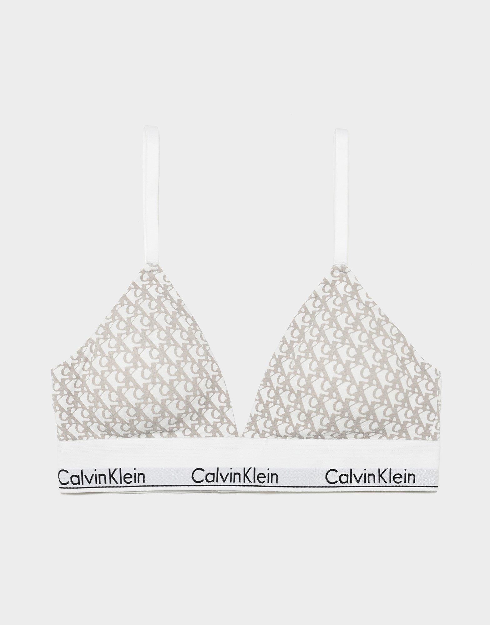 บราผู้หญิง Icon Cotton Modal Lightly Lined Triangle Bralette