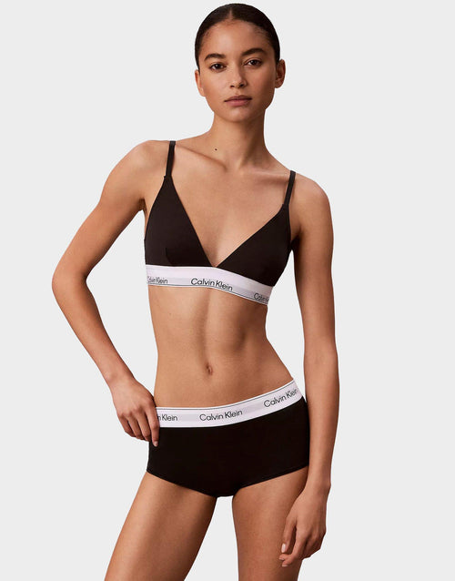 กางเกงชั้นในผู้หญิง Icon Cotton Modal Boyshort