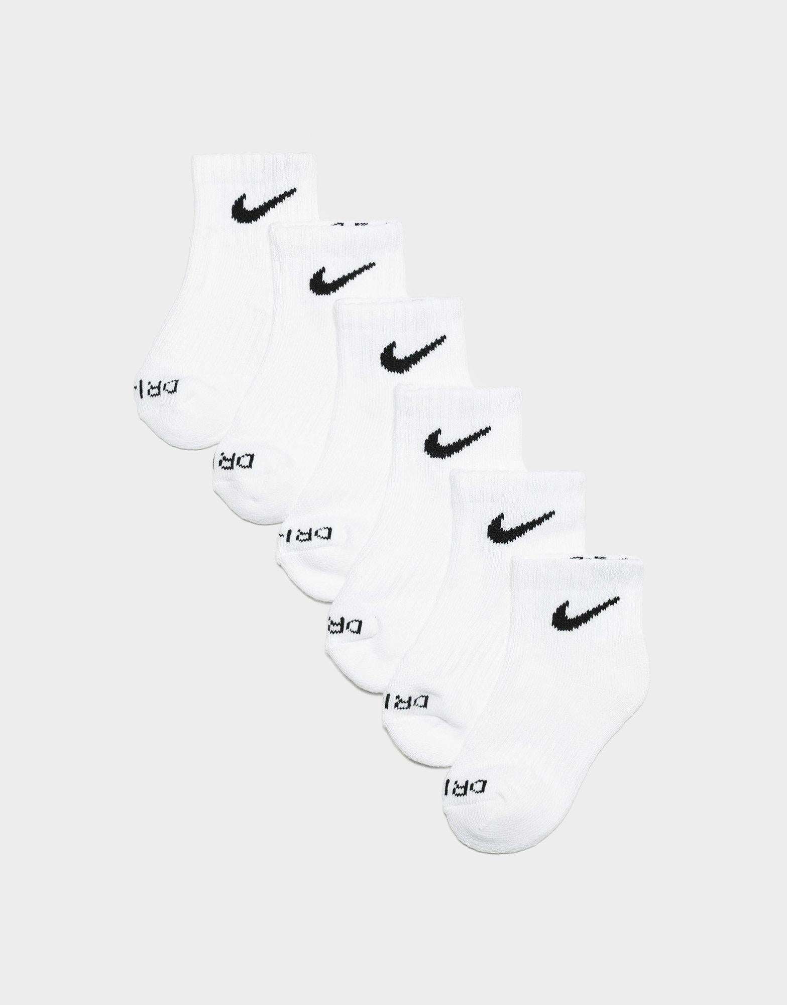 ถุงเท้าเด็กเล็ก Dri-FIT Performance Basics (แพค 6)