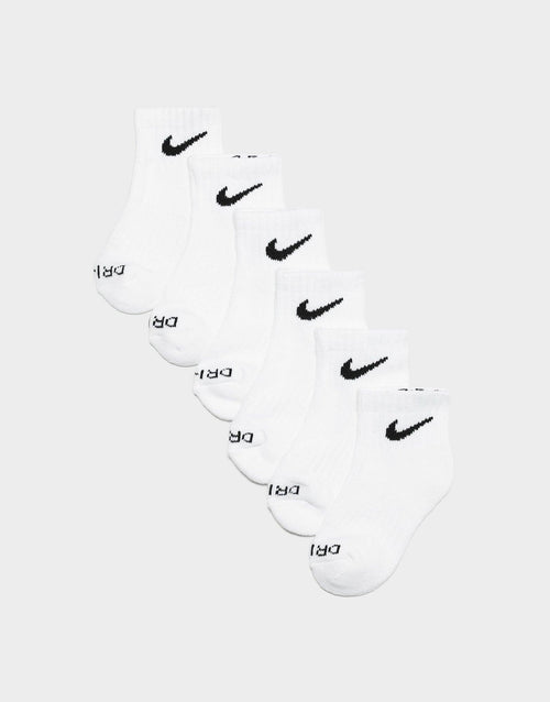 ถุงเท้าเด็กเล็ก Dri-FIT Performance Basics (แพค 6)