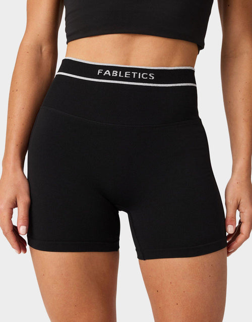 กางเกงขาสั้นผู้หญิง Seamless Scrunch 4"