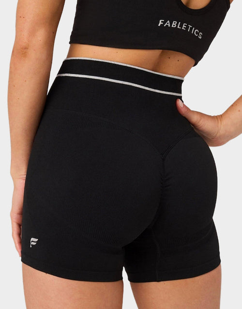 กางเกงขาสั้นผู้หญิง Seamless Scrunch 4"