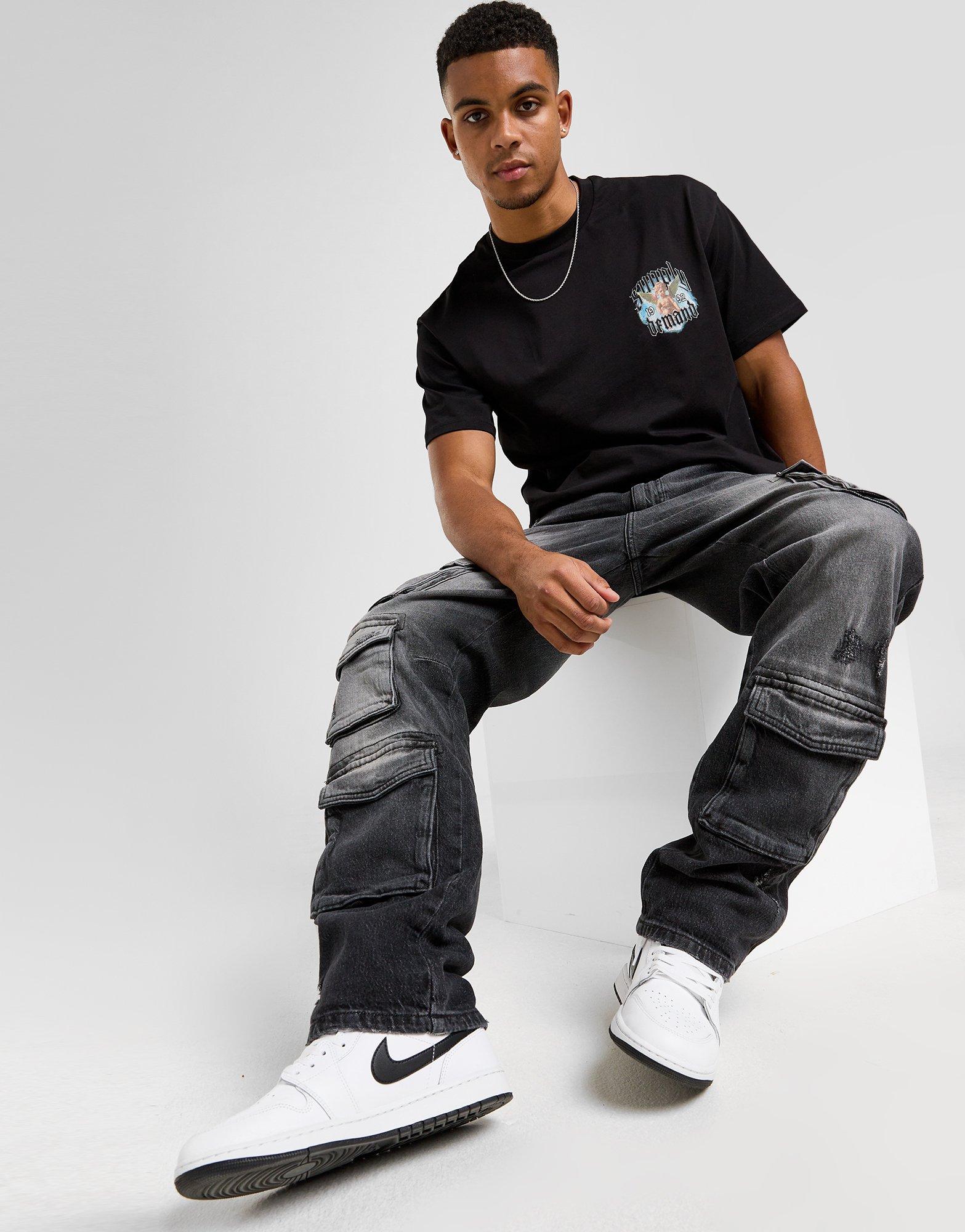 กางเกงขายาวผู้ชาย Casual Denim