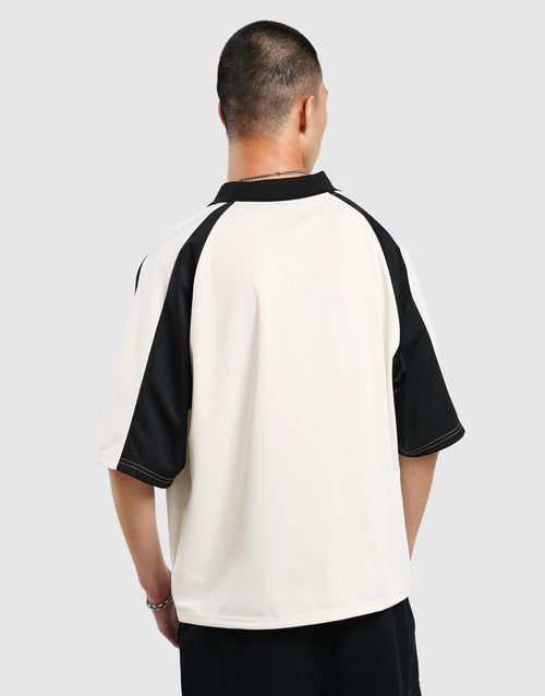 เสื้อแขนสั้นผู้ชาย Racer Polo