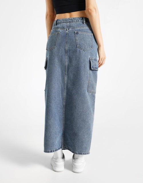 กระโปรงผู้หญิง Park Maxi