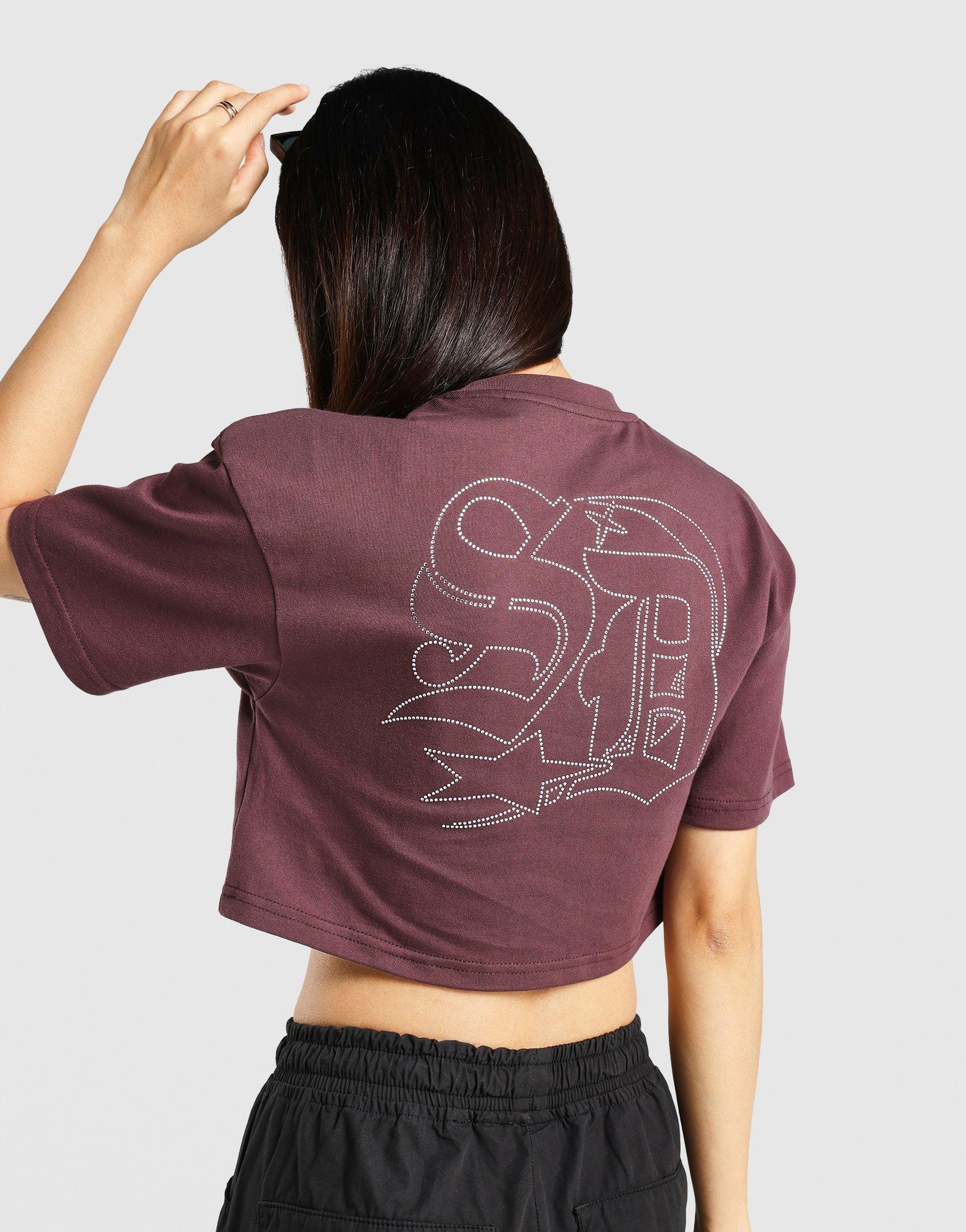 เสื้อยืดผู้หญิง Stead Cropped