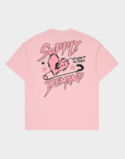 เสื้อยืดผู้หญิง Heart Clip
