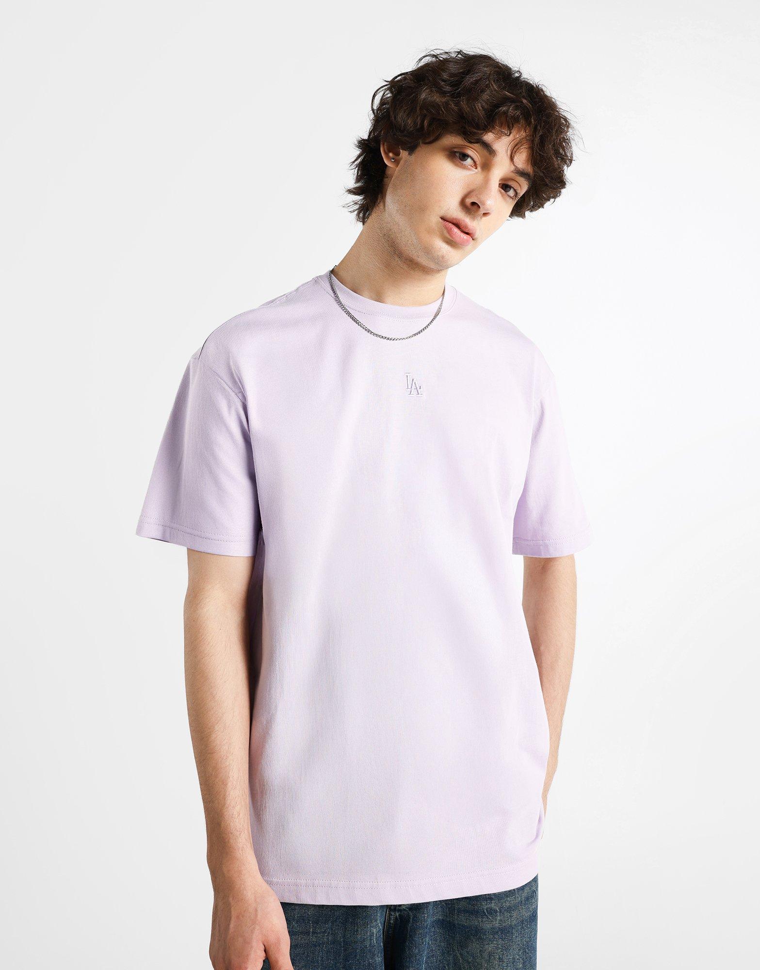 เสื้อยืดผู้ชาย Tonal Embroided Badge LA Dodgers