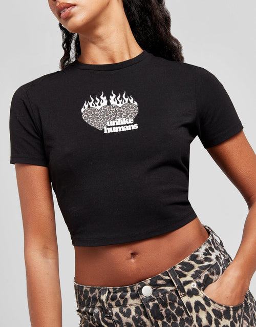 เสื้อยืดผู้หญิง Leopard Slim