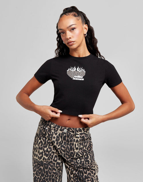 เสื้อยืดผู้หญิง Leopard Slim