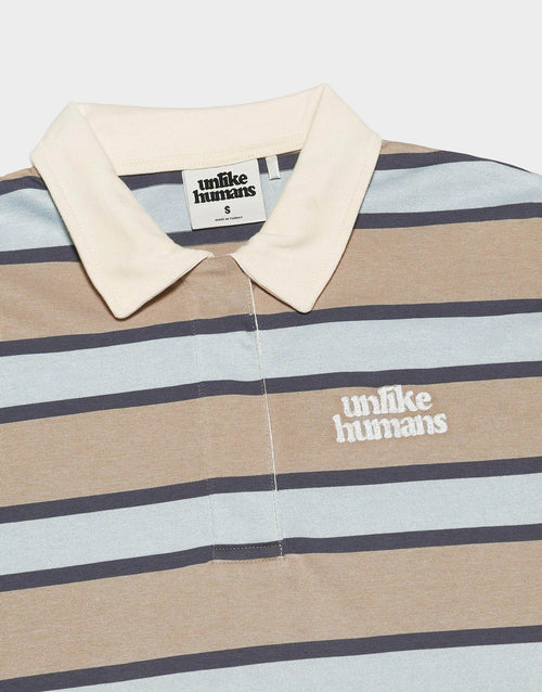 เสื้อแขนยาวผู้หญิง Stripe Rugby
