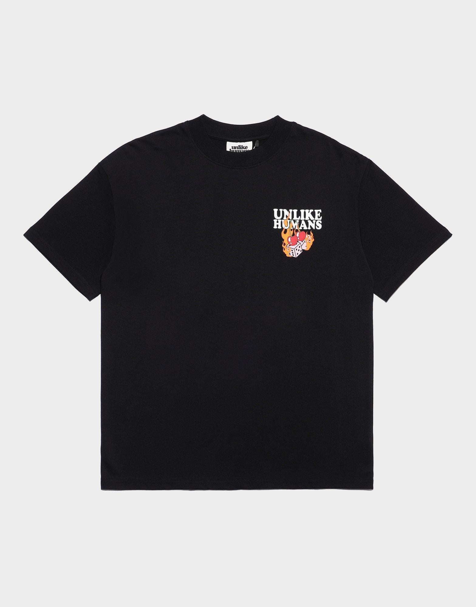 เสื้อยืดผู้หญิง Flame Dice