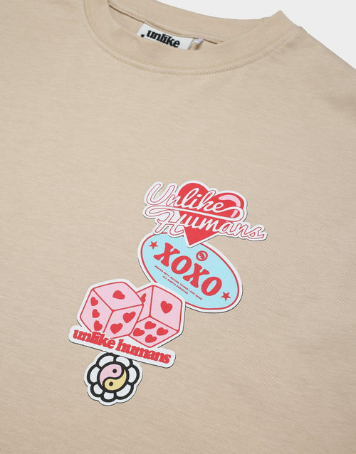 เสื้อยืดผู้หญิง Patch Boxy