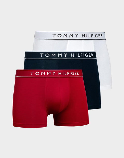 กางเกงชั้นในผู้ชาย Essential Logo Waistband Trunks (แพค 3)