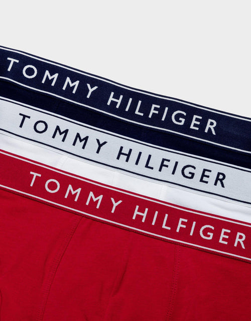 กางเกงชั้นในผู้ชาย Essential Logo Waistband Trunks (แพค 3)