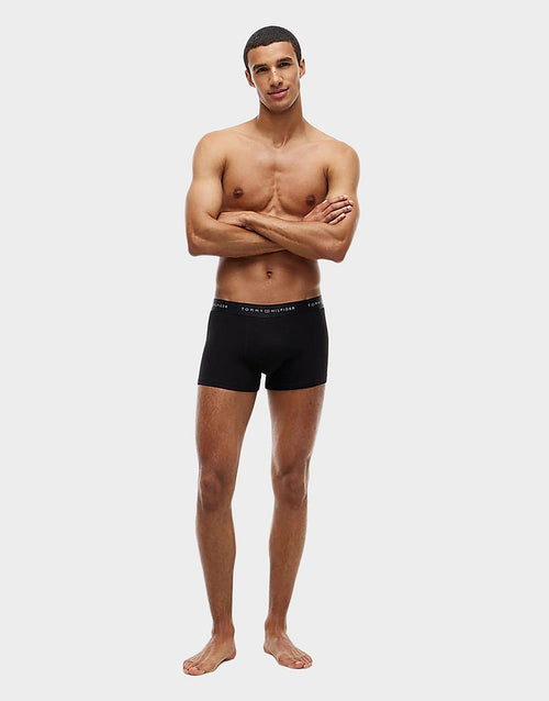 กางเกงชั้นในผู้ชาย Signature Metallic Logo Waistband Trunks (แพค 3)