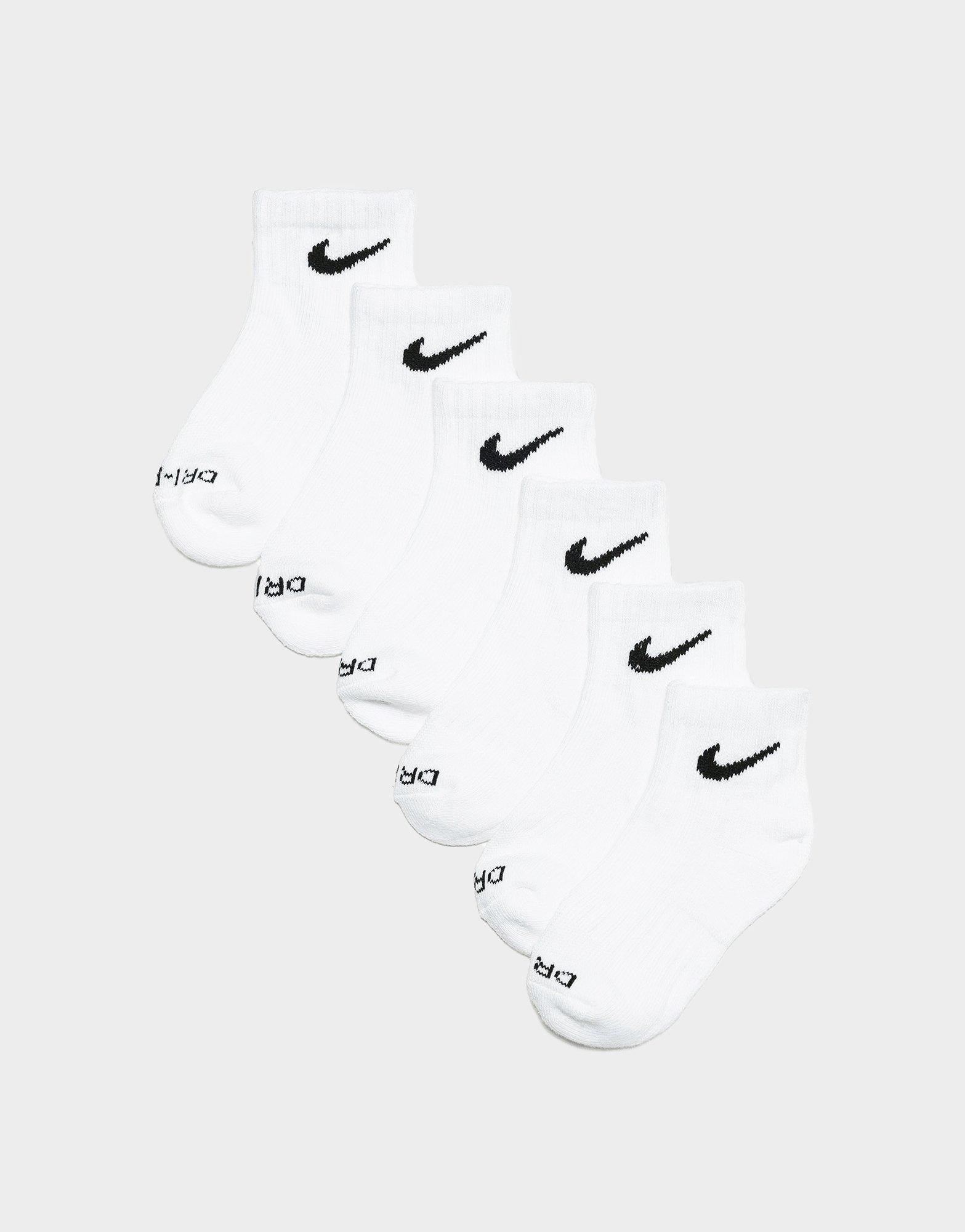 ถุงเท้าเด็กเล็ก Dri-FIT Performance Basics (แพค 6)