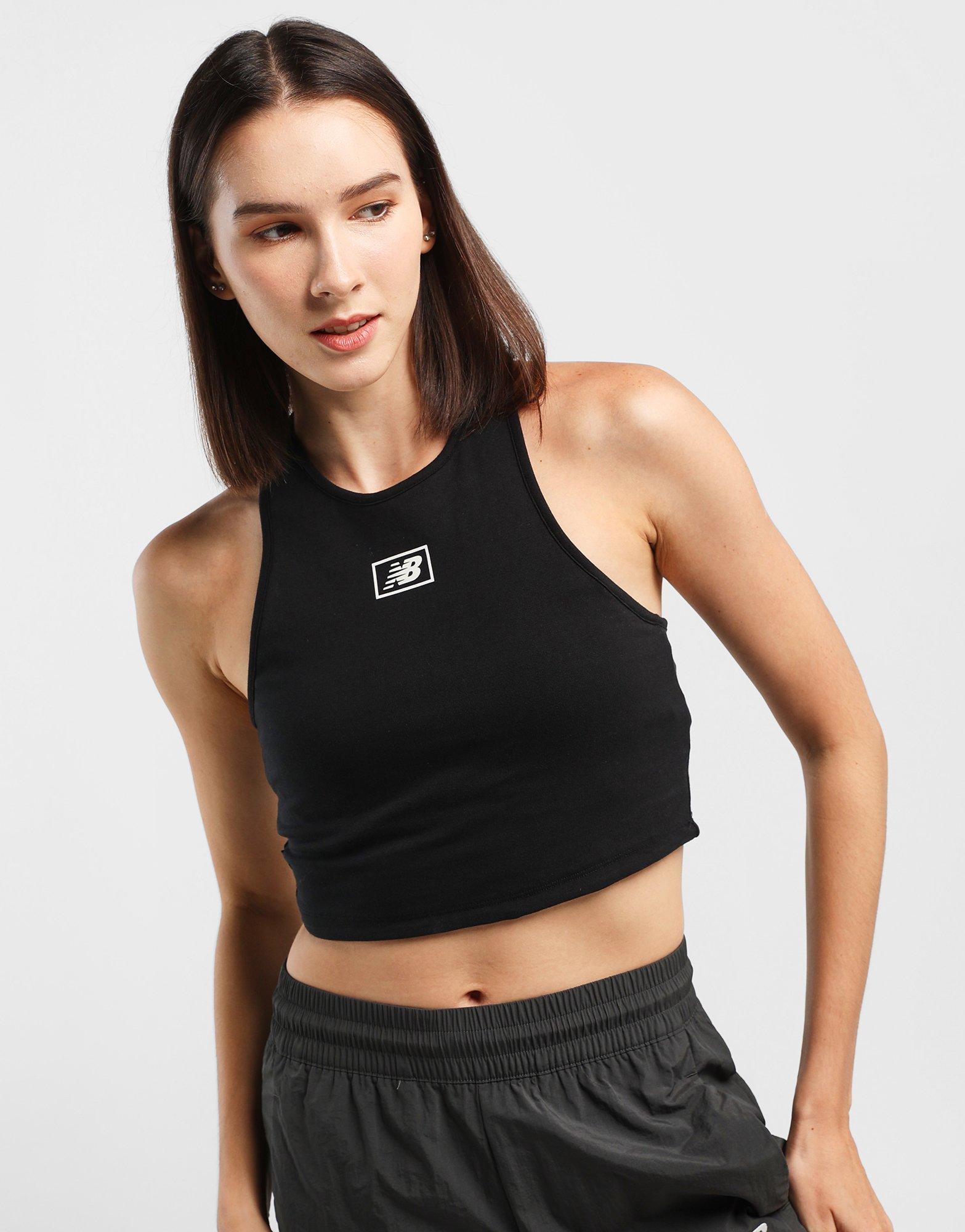 เสื้อกล้ามผู้หญิง Essentials Cotton Spandex Bra Top